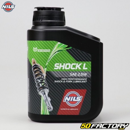 Huile d'amortisseur Nils Shock L grade 2.5 1L