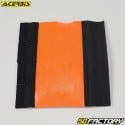 Upper fork guards Acerbis orange rubber