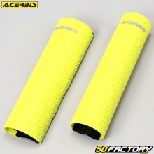 Protectores de horquilla superiores Acerbis caucho amarillo