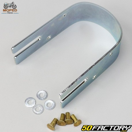 Patte de fixation de garde boue avant (avec rivets et rondelles) MBK 51 Magnum Racing MR1, Rock Racing Moped Classic