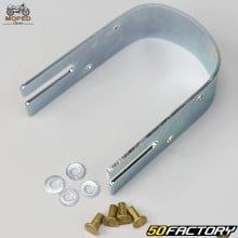 Front fender mounting bracket (with rivets and washers) MBK 51 Magnum Racing MR1, Rock Racing moped Classic