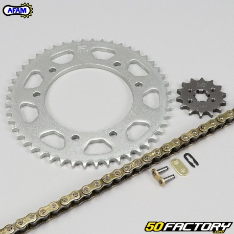 Kit catena rinforzata 14x48x126 Yamaha 125 2005 (2008 - XNUMX) Afam  or