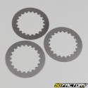 Clutch discs and springs Derbi (4 discs)