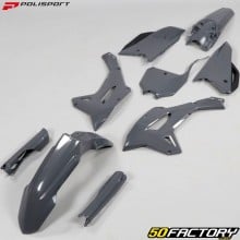 Kit de plástico Honda CRF 450 RX (Desde 2021) Polisport nardo cinza