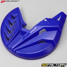 Front brake disc guard (without brackets) KTM EXC, SX, Husqvarna FC, Yamaha YZF, Honda CRF... Polisport blue