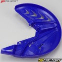 Front brake disc guard (without brackets) KTM EXC, SX, Husqvarna FC, Yamaha YZF, Honda CRF... Polisport blue