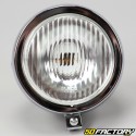 Round headlight motorcycle, moped, coffee racer Ø130mm chrome
