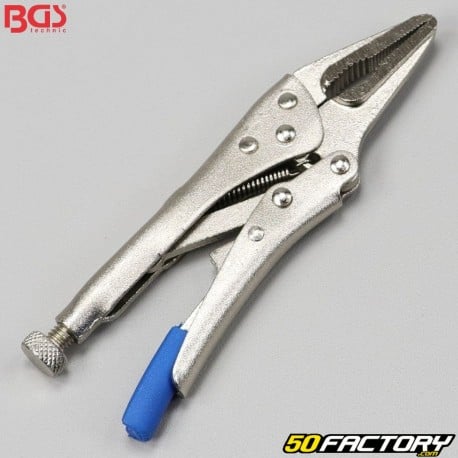 BGS 125mm Long Nose Short Locking Pliers