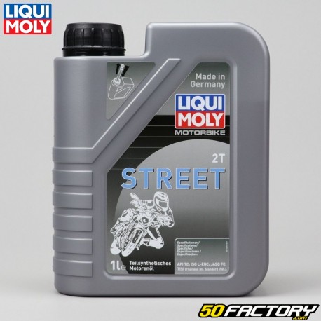 2T Liqui Moly Motorbike engine oil Street semi-synthesis 1L