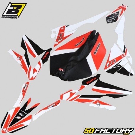 Kit grafico con coprisedile Beta RR 250, 300 ... (2018 - 2019) Blackbird Sogno 4