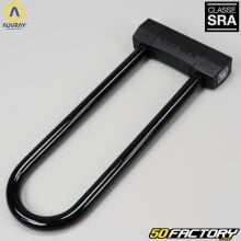 Trava tranca cadeado antifurto em U SRA Auvray Black Edition 85x310 mm
