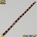 Tira amarilla 15 leds 30 cm con conector Fifty