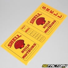 Shell Triple Oil Can Sticker