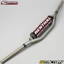 Guidon Ø28 mm Renthal Twinwall 921 Yamaha YZ/YZF titane avec mousse