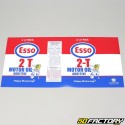 2 2L Esso Oil Can Sticker