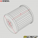 Oil filter FFC032 Aprilia, BMW, Adly,  Peugeot... Athena