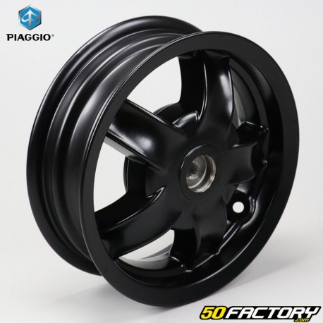 Rear wheel 10 inches Piaggio Zip black