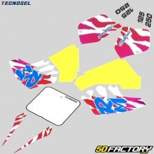 Deko-Kit Suzuki RM 125, 250 (1989 - 1992) Tecnosel Original 1992