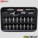 Box of 100 parts for ratchet 1 / 4 &#39;&#39; KsTools