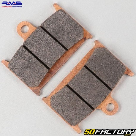 Plaquettes de frein avant métal fritté Suzuki GSX R 750, Triumph Daytona 600... RMS