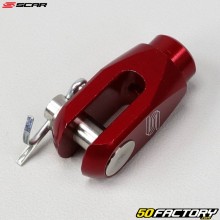 Asta di collegamento pedale freno posteriore Honda CR 125, CRF 250, 450... Scar rosso