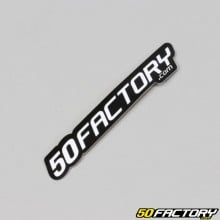 Sticker 50 Factory 6 cm black