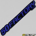 Sticker 50 Factory 12 cm blue