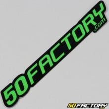 Sticker 50 Factory 12 cm vert