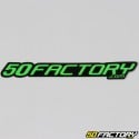 Sticker 50 Factory 12 cm green