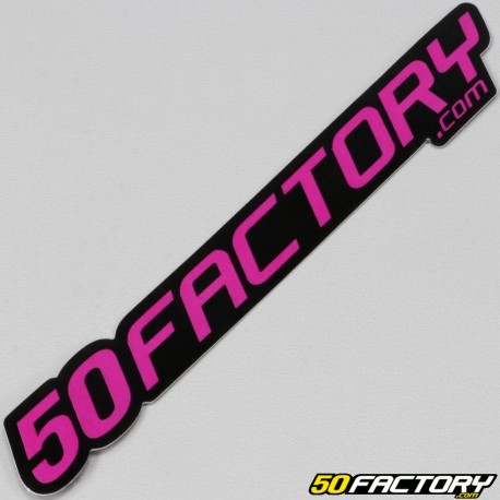 Sticker 50 Factory 12 cm violet