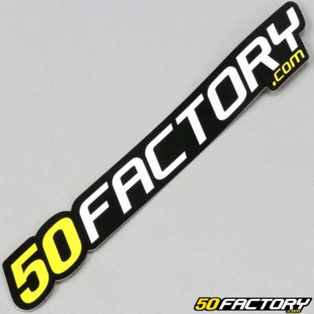 Pegatina 50 Factory 12 cm