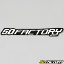 Sticker 50 Factory 18 cm black