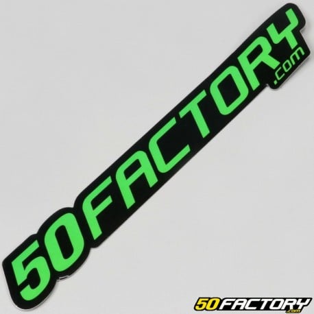 Sticker 50 Factory 18 cm vert
