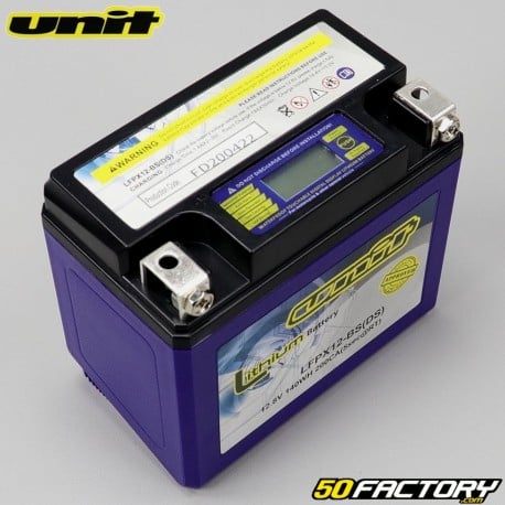 Batterie Unit WTX12-BS 12V 10Ah lithium Aprilia Atlantic, Gilera, Kymco...