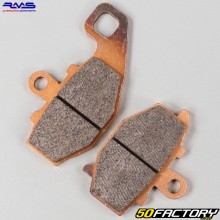 Pastillas de freno de metal sinterizado Kawasaki ZX Ninja 6R, ZZR 600, Z 750 ... RMS