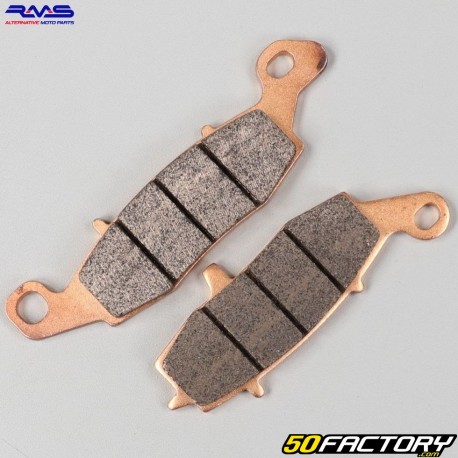 Pastilhas de freio de metal sinterizado Suzuki SV 650, Kawasaki Z 750, VN 800 ... RMS