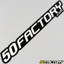 Pegatina 50 Factory 24 cm negro