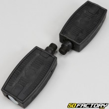 MBK 51 moped pedals, Peugeot 103, Motobécane... black type Atom (14x1.25 mm)