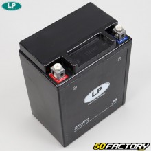 Batteria Landport YTX14AH-4 SLA 12V 14Ah Acido esente da manutenzione Polaris Sportsman,  Yamaha YFM, Suzuki LT-F ...