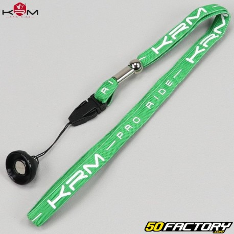 KRM magnetic circuit breaker lanyard Pro Ride Green