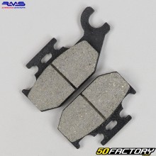 Pastilhas de freio frontal esquerda orgânica Suzuki LTA Kingquad 450, 700, 750... RMS