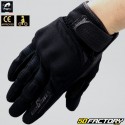 Gants Furygan Jet D3O homologués CE moto noirs