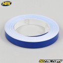 Sticker liseret de jantes HPX bleu foncé 9 mm