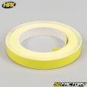 Adhesivo de franja de llanta amarilla HPX de 9 mm