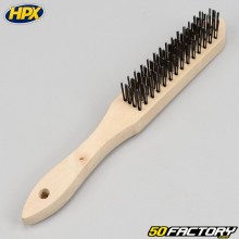 HPX wood steel stripping brush