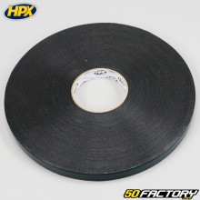 Rollo adhesivo doble cara HPX Negro 19 mm x 50 m