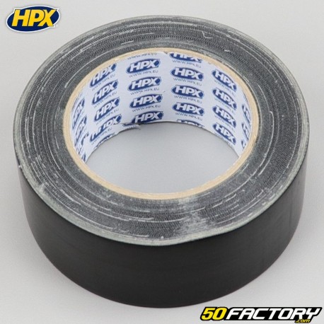 Rolo de adesivo HPX preto americano 48 mm x 25 m