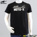 Tee-shirt Alpinestars Moto X noir et blanc