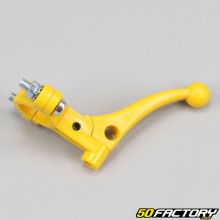 Palanca del descompresor, starter  Peugeot 103, MBK 51... plastico amarillo