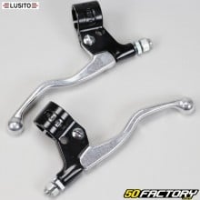 Alças de freio Peugeot 103, MBK 51, Motobecane Lusito metal curto preto e cromado